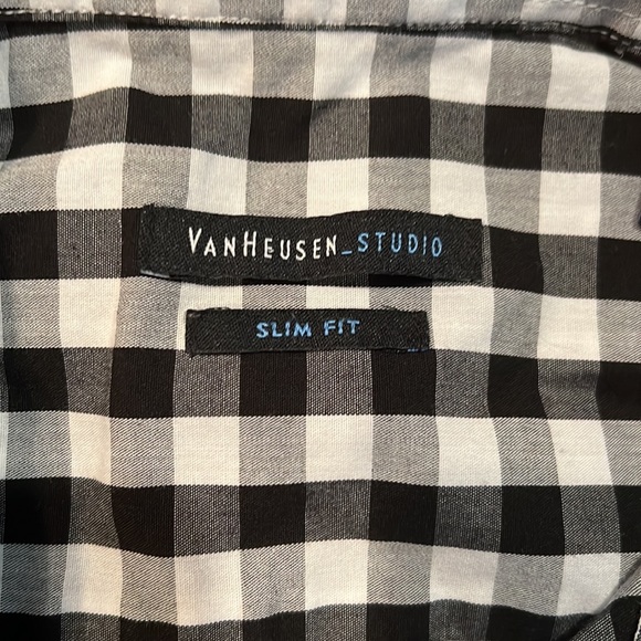 Men’s Vintage Van Heusen Button Down slim fit - Picture 3 of 6